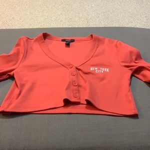Forever 21 NYC Crop top